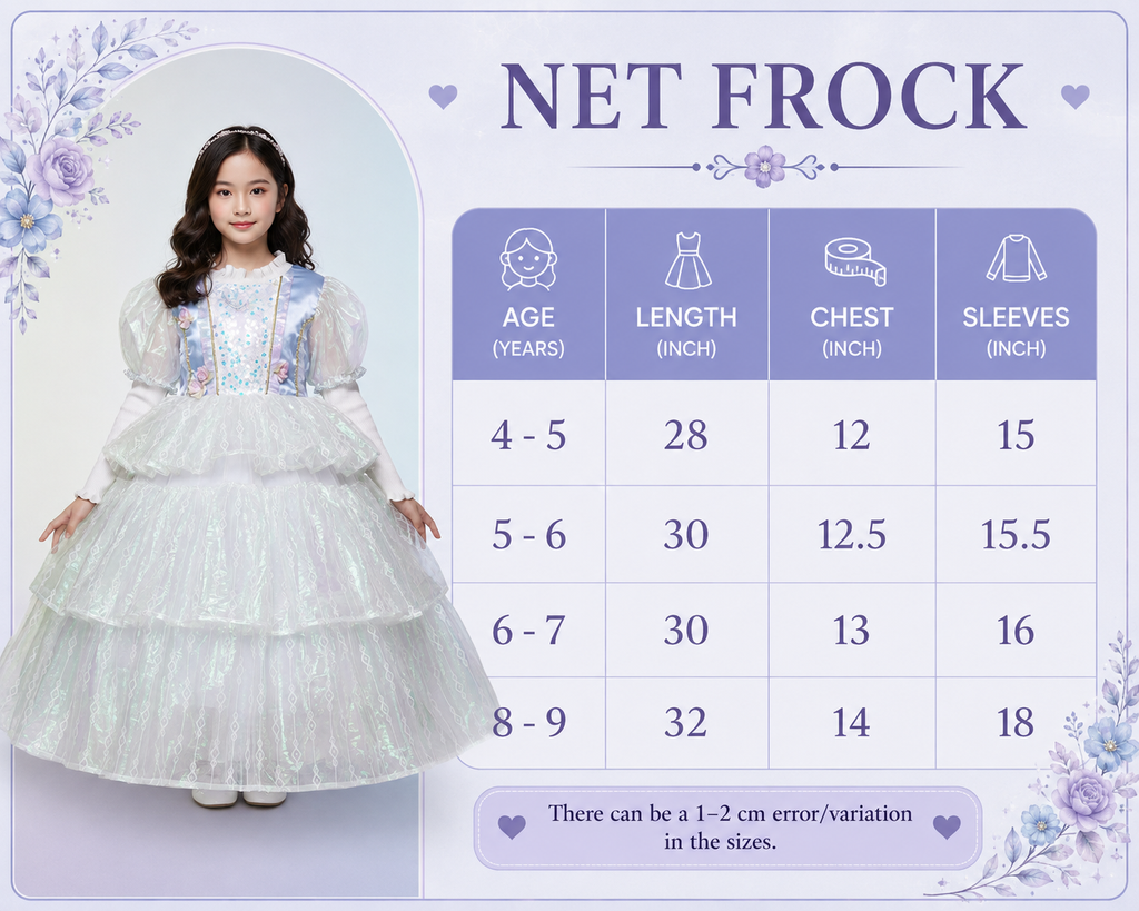 Girls Iridescent Princess Ball Gown